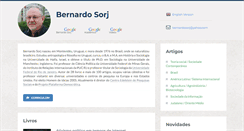 Desktop Screenshot of bernardosorj.com